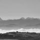 Blick in das Bergland hinter dem Donautal